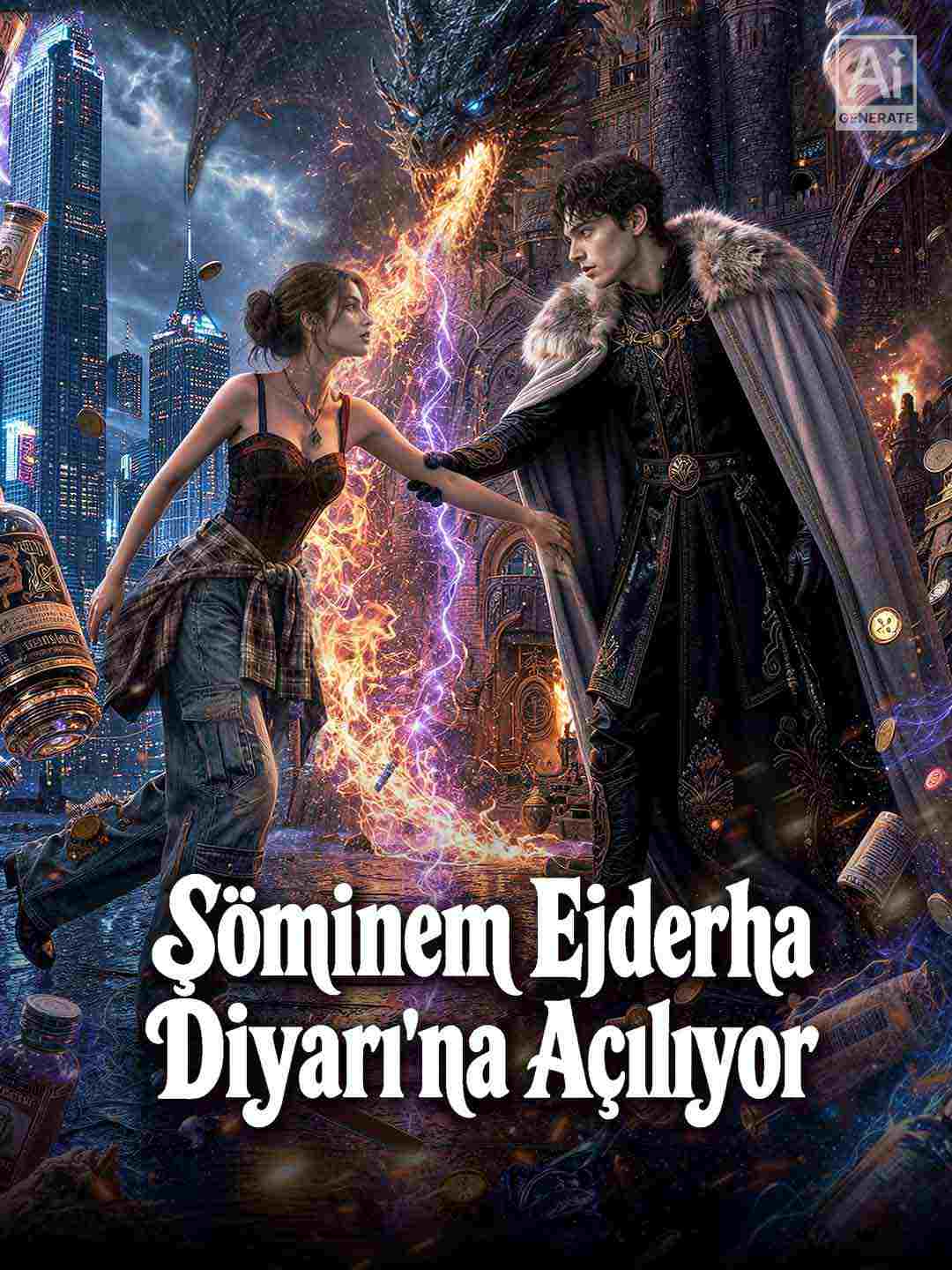 Şöminem Ejderha Diyarı'na Açılıyor afişi