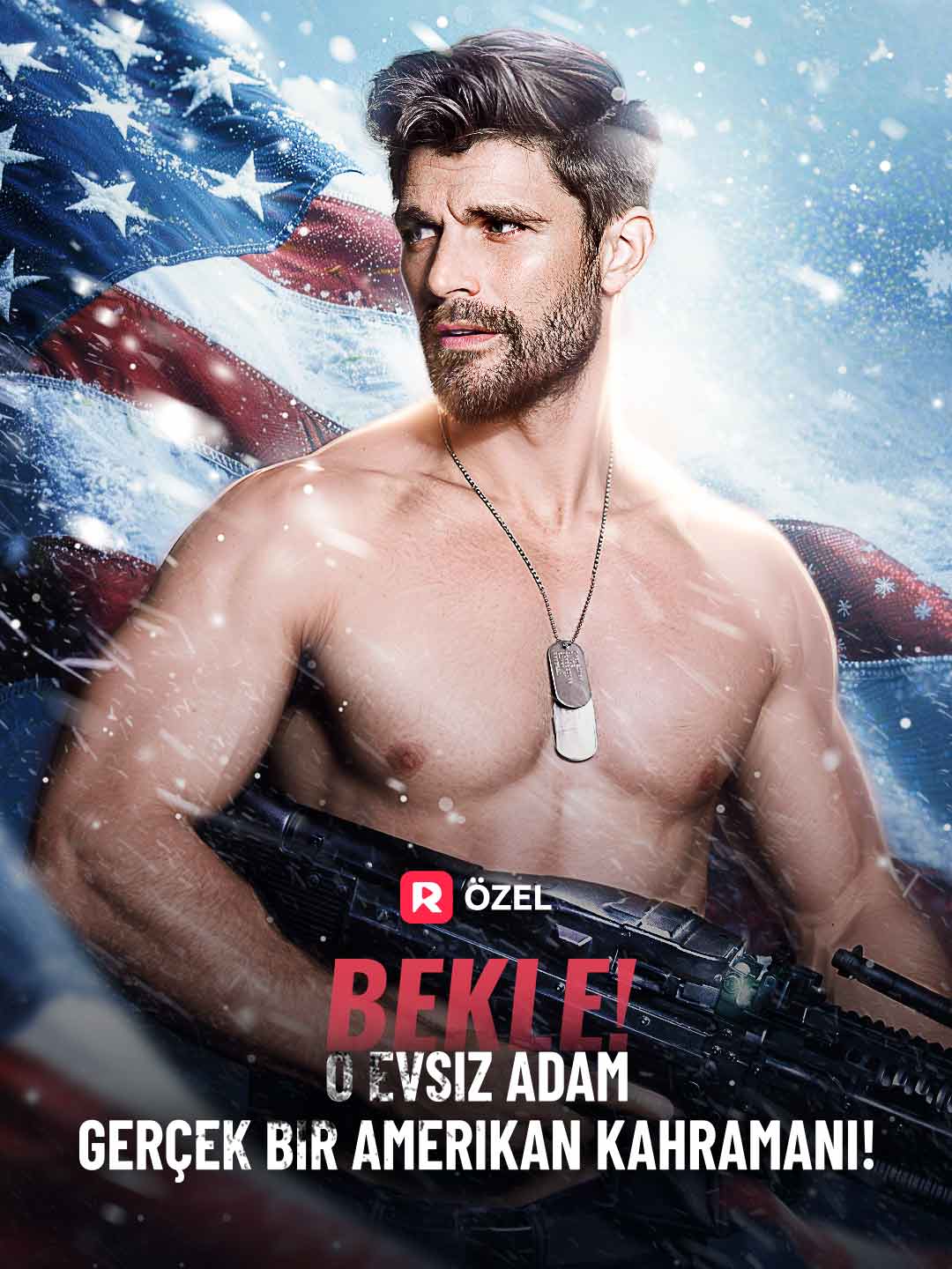 Bekle! O Evsiz Adam Gerçek Bir Amerikan Kahramanı! afişi
