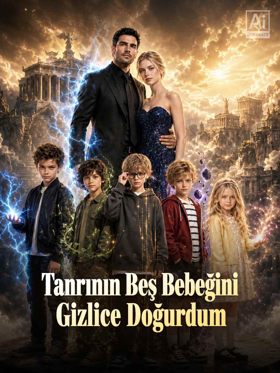 Tanrının Beş Bebeğini Gizlice Doğurdum afişi