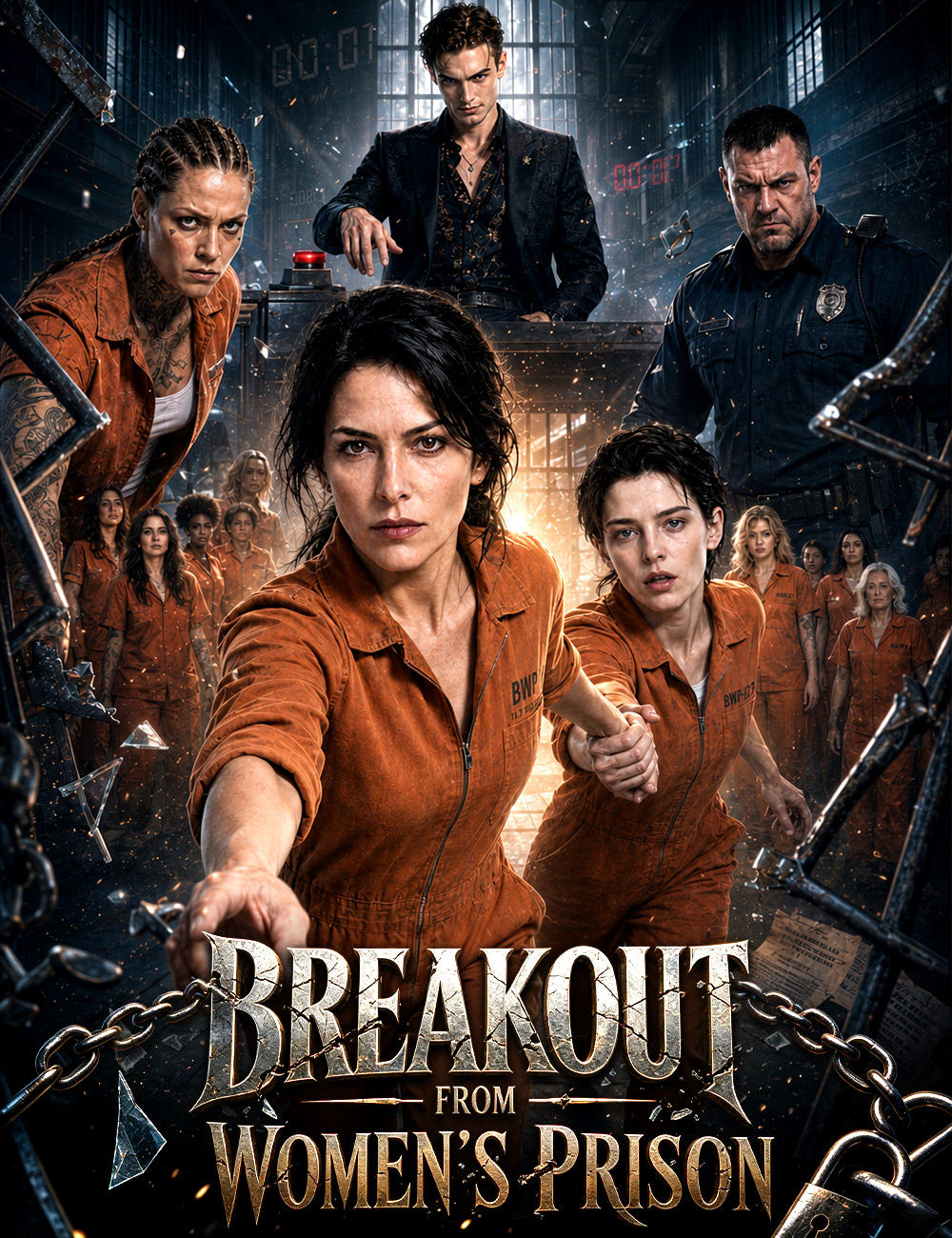 Breakout from Women's Prison (Kadınlar Hapishanesinden Kaçış) afişi