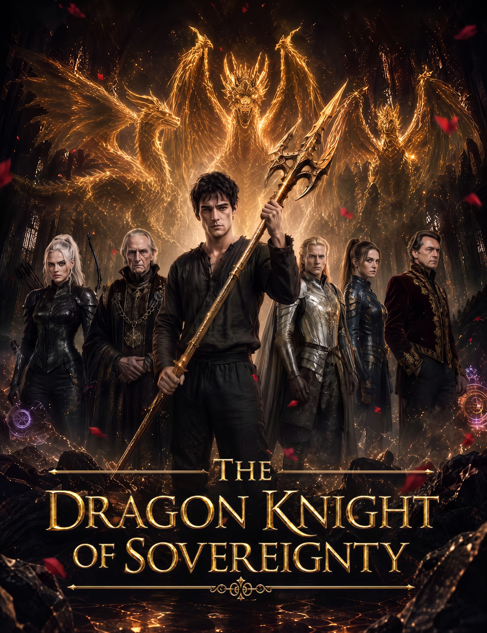 The Dragon Knight of Sovereignty (Egemenliğin Ejderha Şövalyesi) afişi