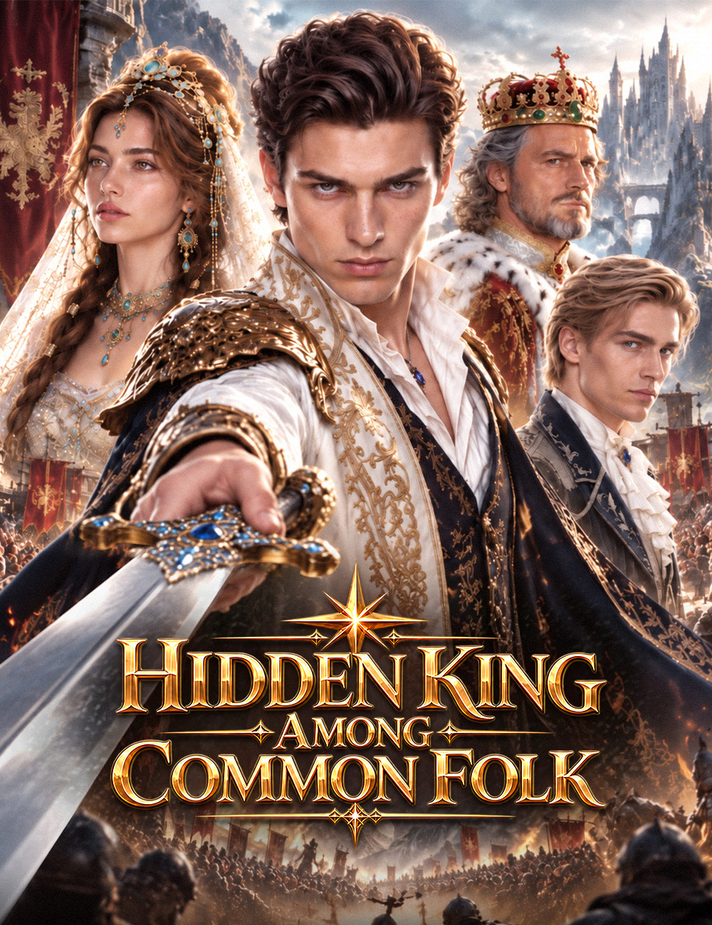Hidden King Among Common Folk (Sıradan Halk Arasında Gizli Kral) afişi