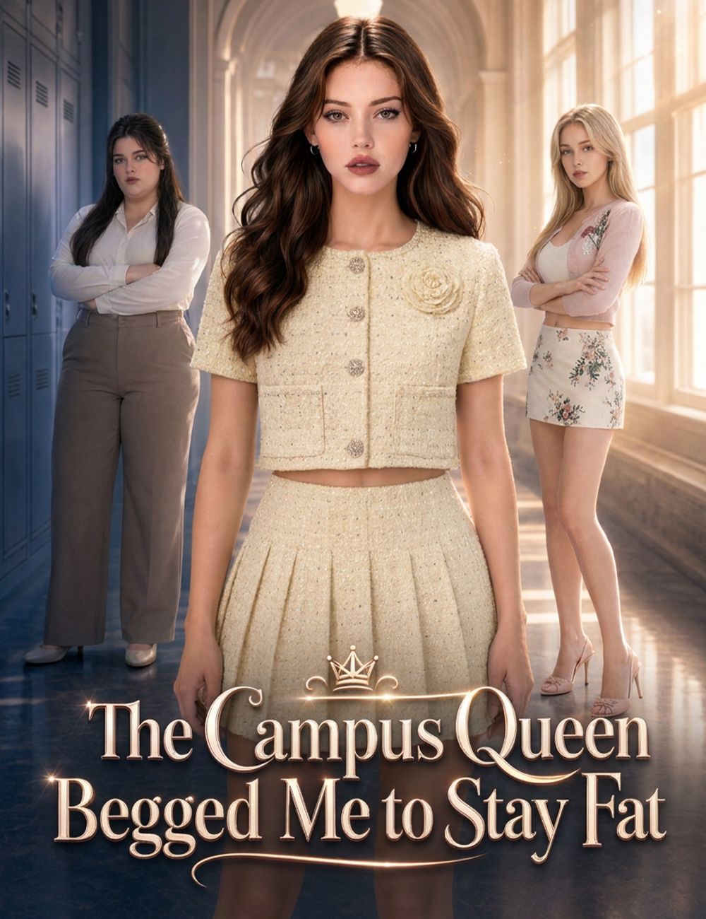 The Campus Queen Begged Me to Stay Fat (Kampüs Kraliçesi Beni Şişman Kalmam İçin Yalvardı) afişi