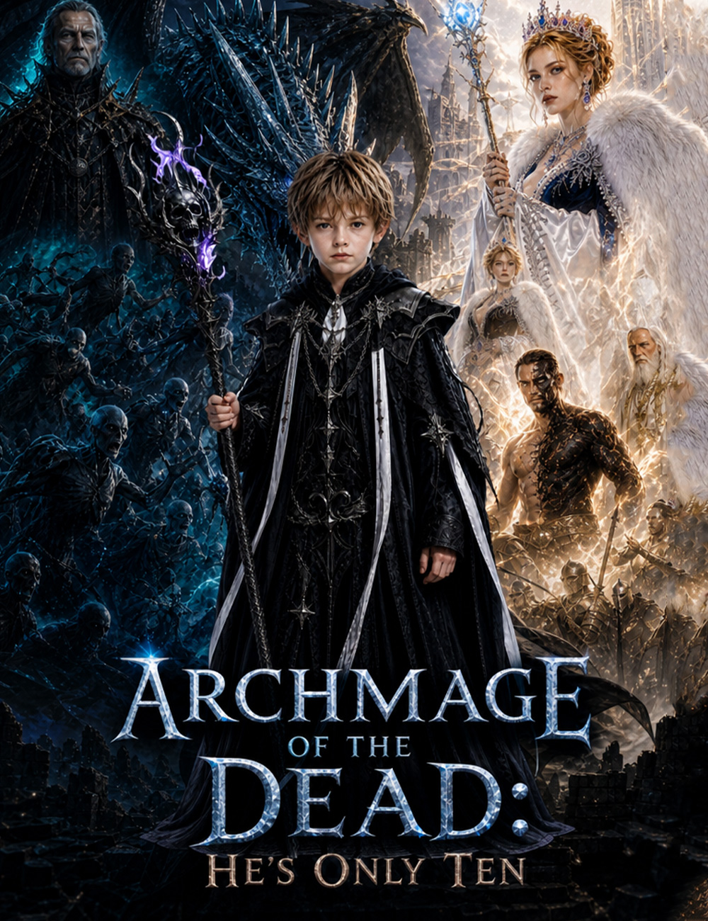 Archmage of the Dead: He's Only Ten (Ölülerin Başbüyücüsü: Sadece On Yaşında) afişi