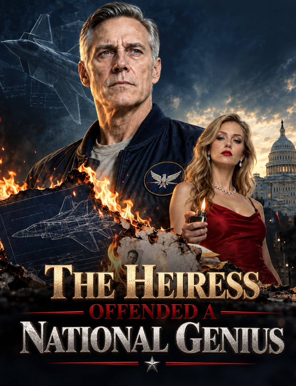 The Heiress Offended a National Genius (Mirasçı Ulusal Bir Dehayı Kızdırdı) afişi