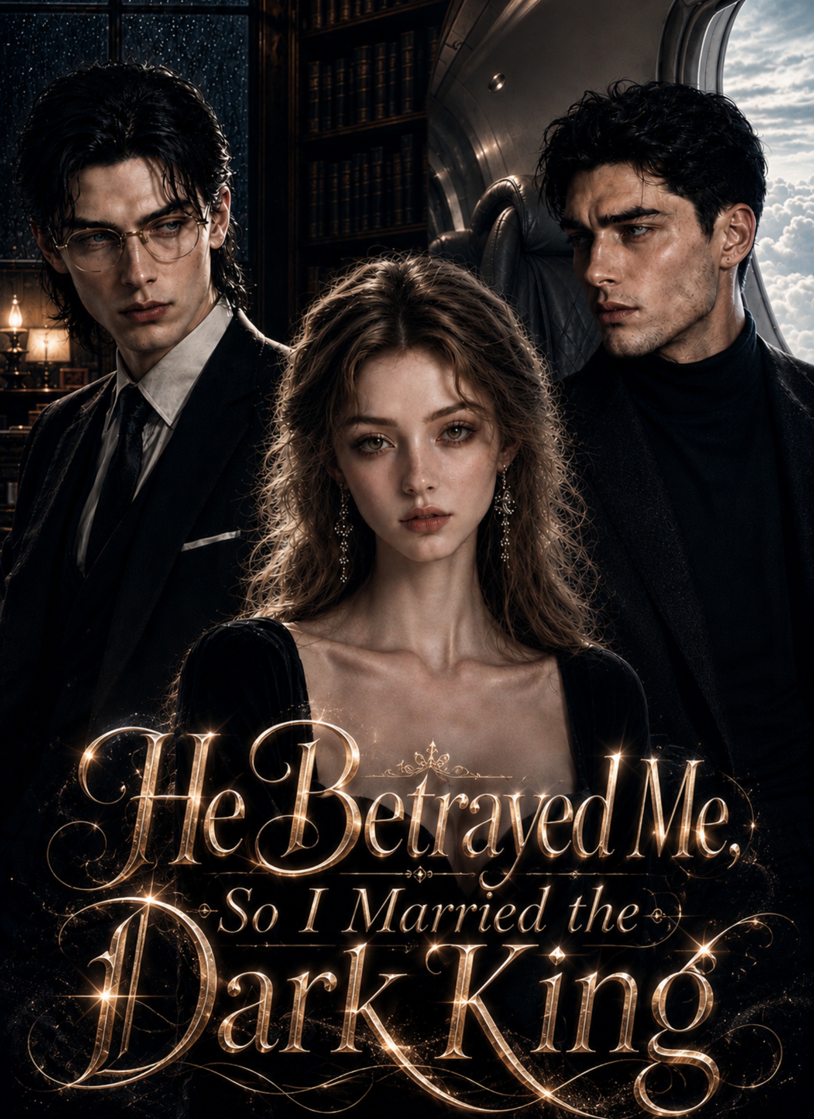 He Betrayed Me, So I Married the Dark King (Bana İhanet Etti, Ben de Karanlık Kral ile Evlendim) afişi