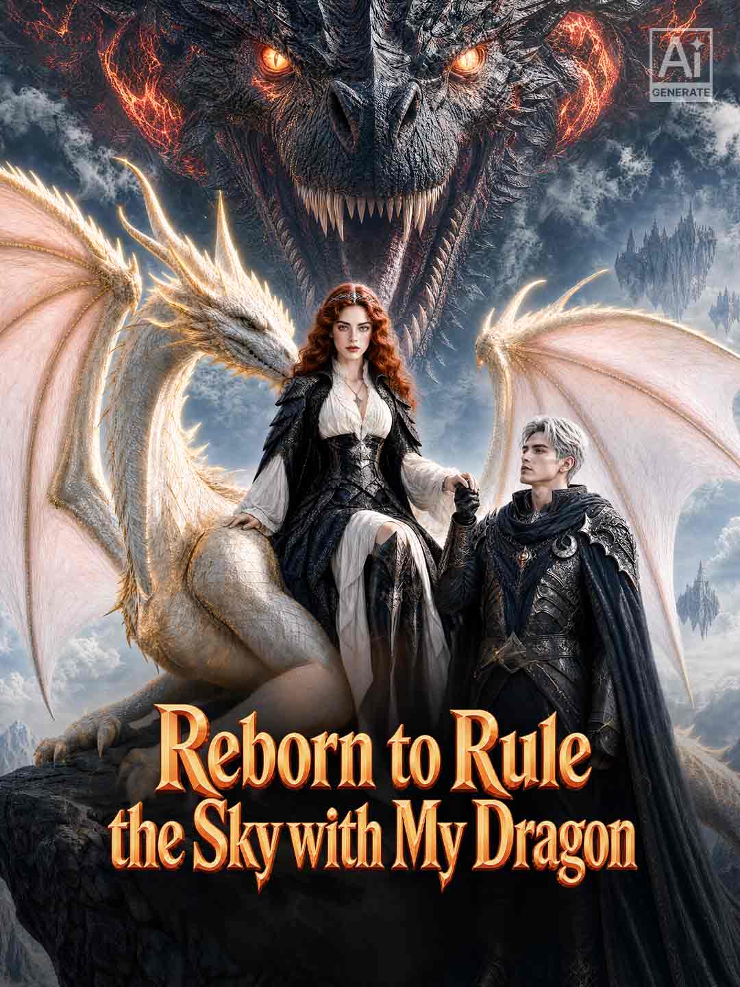 Reborn to Rule the Sky with My Dragon (Ejderhamla Gökyüzünü Yönetmek İçin Yeniden Doğdum) afişi