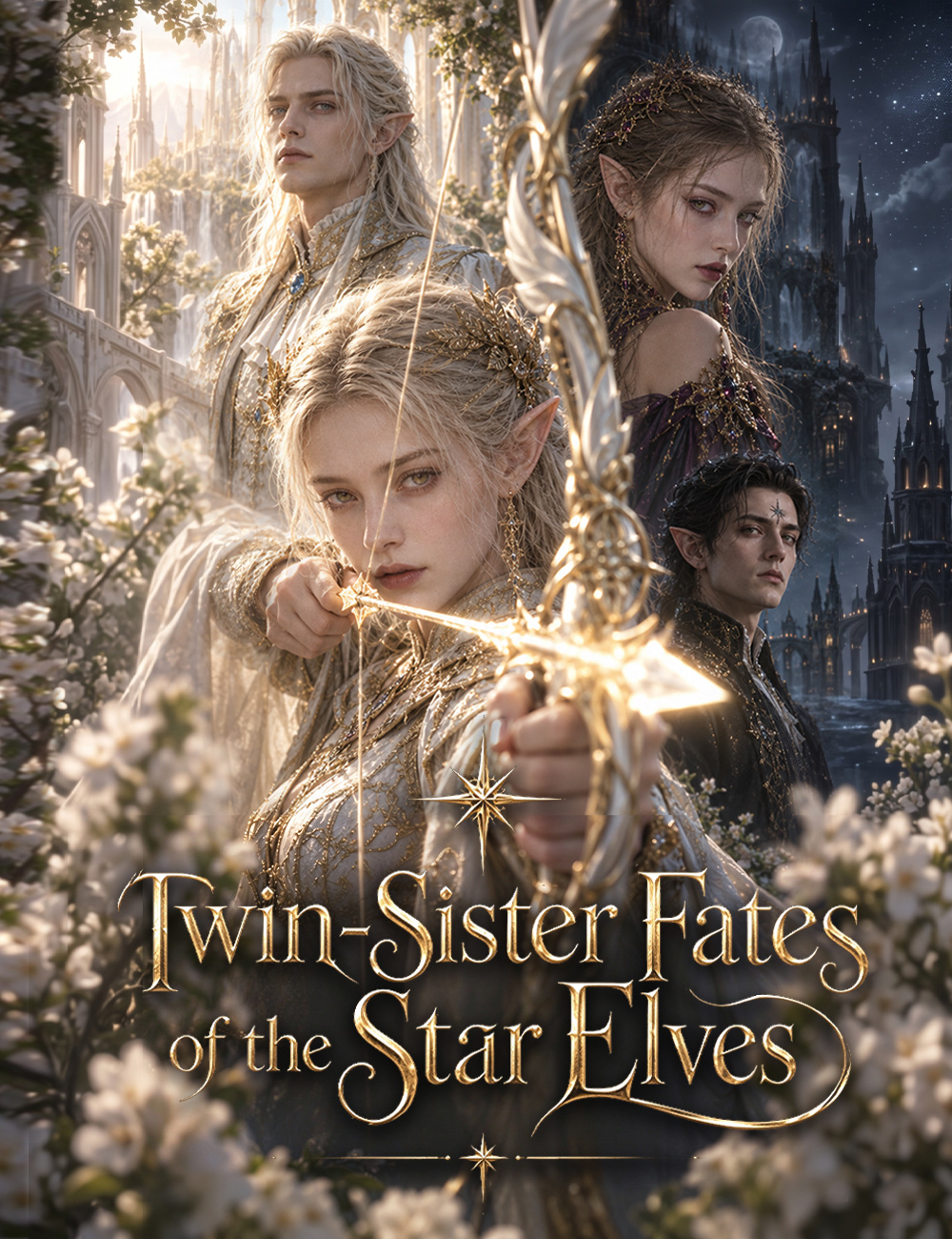 Twin-Sister Fates of the Star Elves (İkiz Kız Kardeşlerin Yıldız Elfleri Kaderi) afişi
