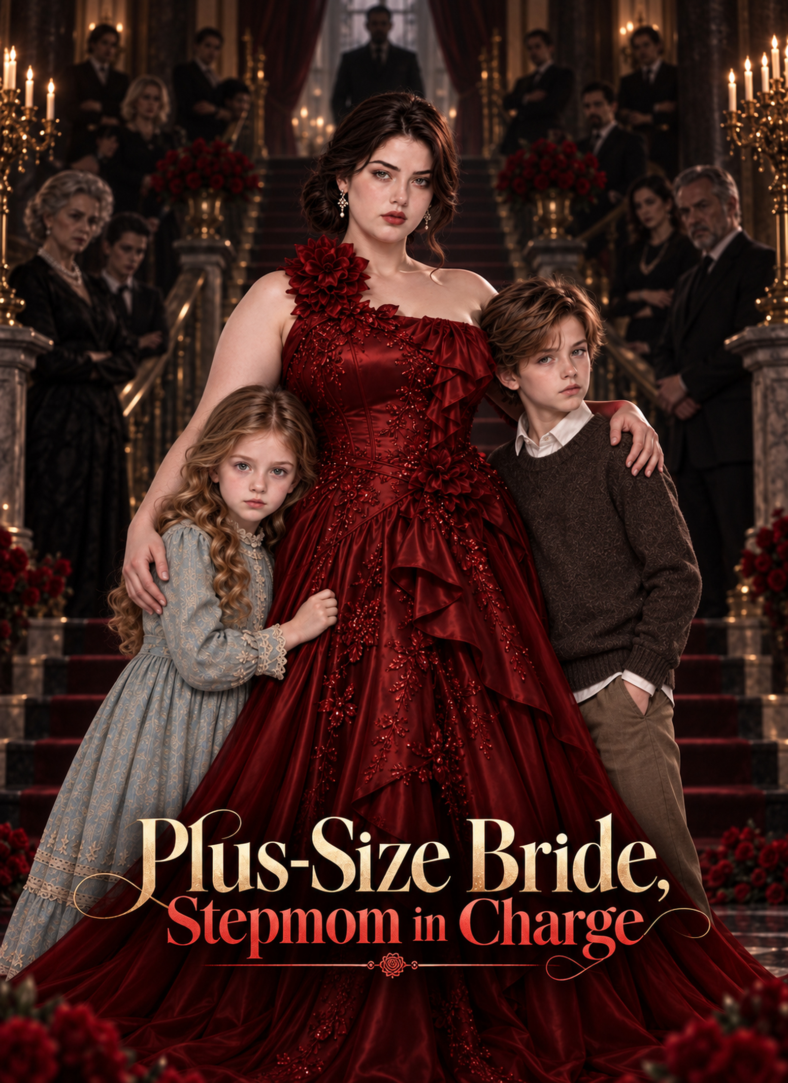 Plus-Size Bride, Stepmom in Charge (Büyük Beden Gelin, Söz Üvey Annede) afişi
