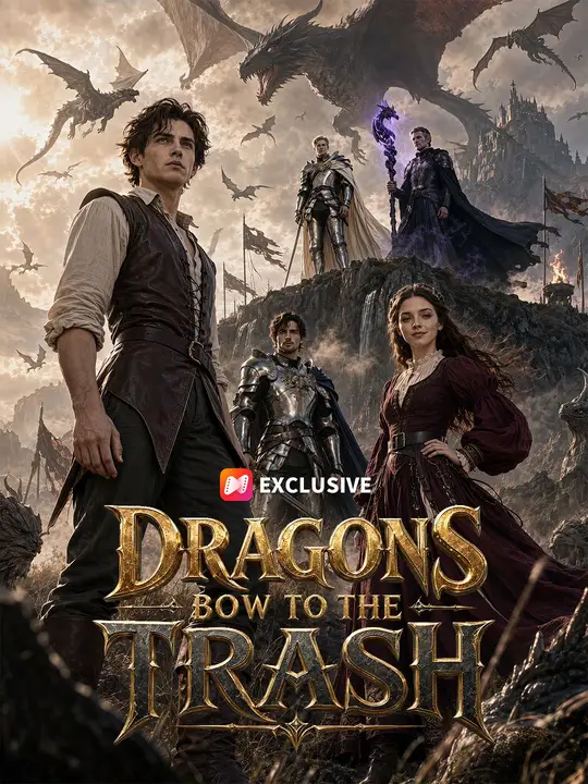 Dragons Bow To The Trash (Ejderhalar Hor Görülen Gence Boyun Eğiyor) afişi