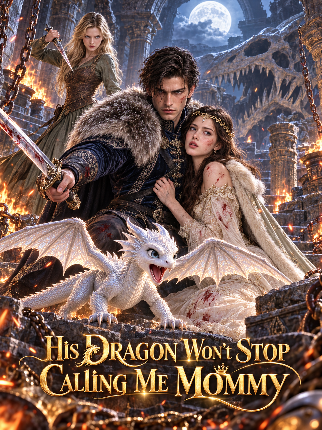 His Dragon Won't Stop Calling Me Mommy (Ejderham Beni Anne Diye Çağırmayı Bırakmıyor) afişi