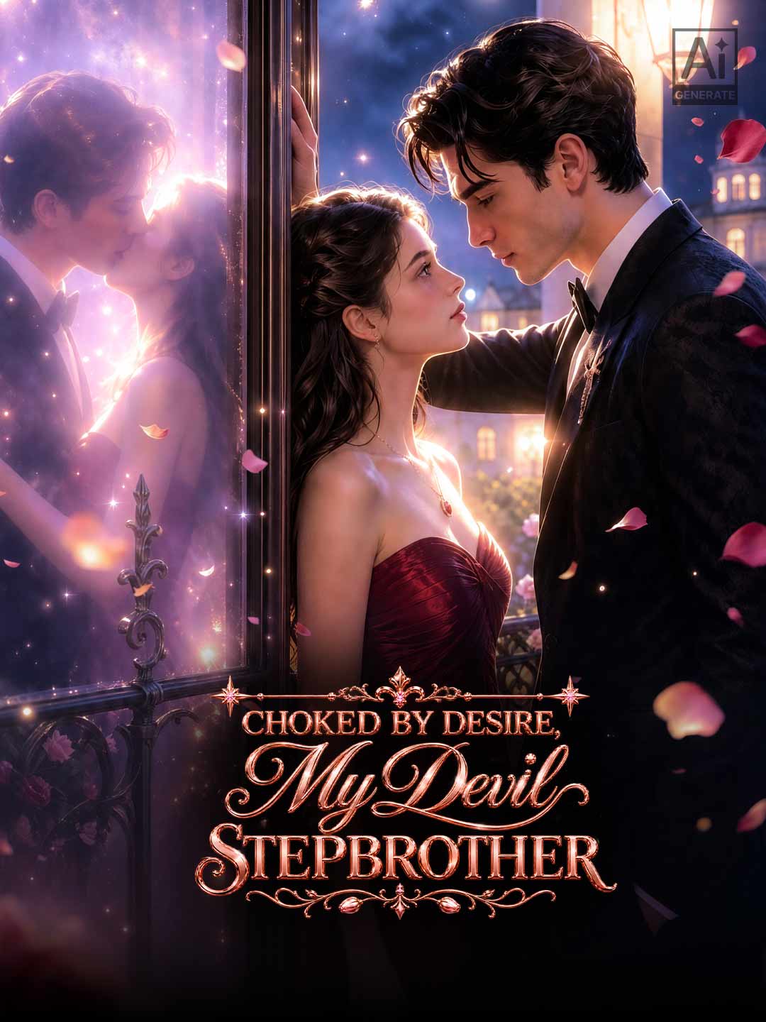 Choked by Desire：My Devil Stepbrother (Arzu ile Boğulmuş: Şeytan Üvey Kardeşim) afişi