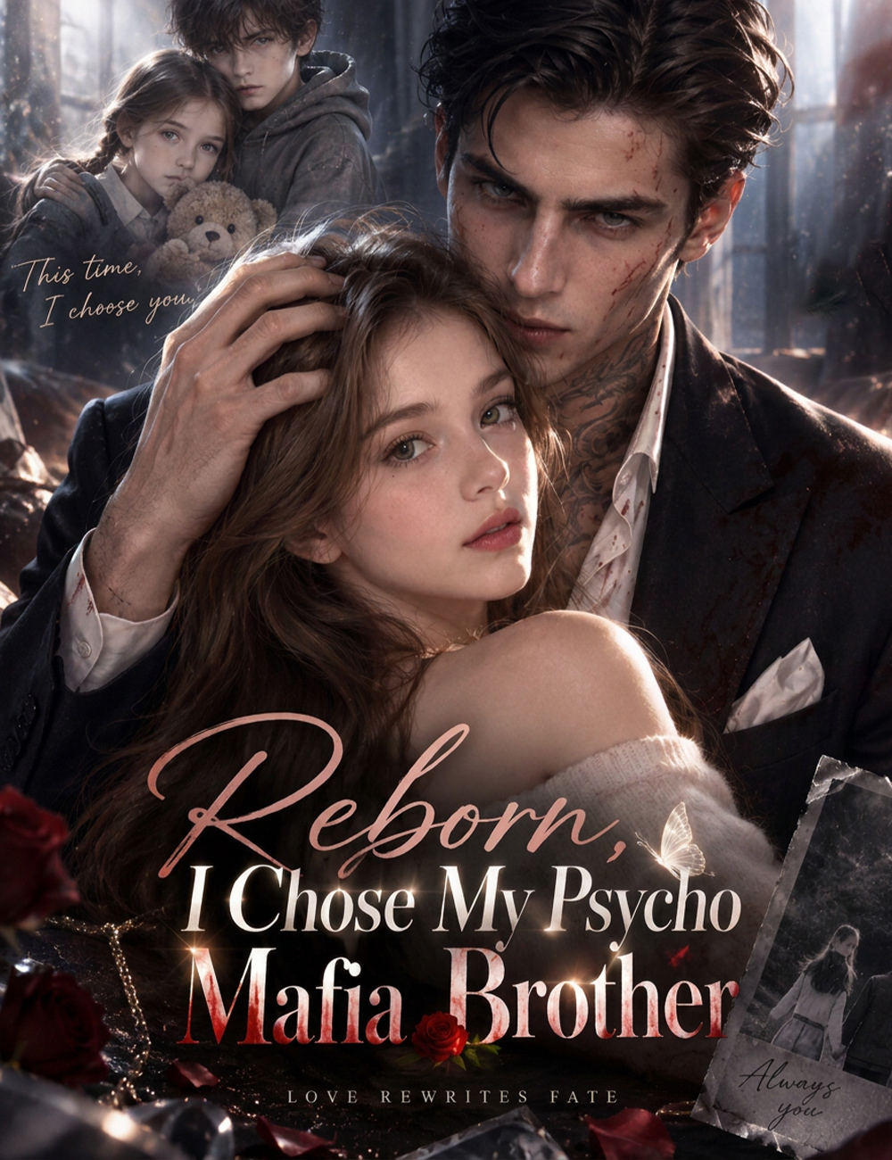 Reborn, I Chose My Psycho Mafia Brother (Yeniden Doğdum, Psiko Mafya Kardeşimi Seçtim) afişi