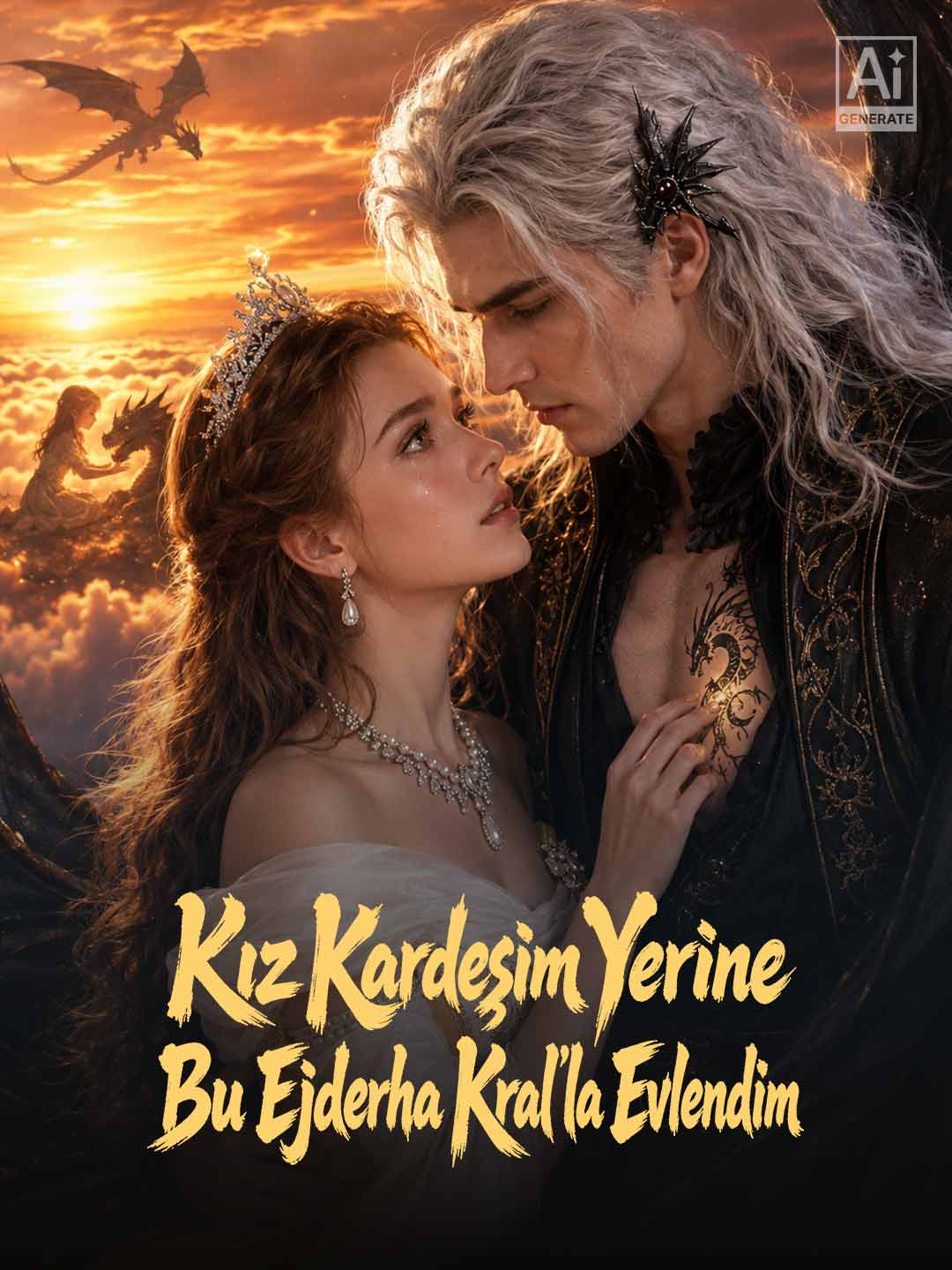 Kız Kardeşim Yerine Bu Ejderha Kral'la Evlendim afişi