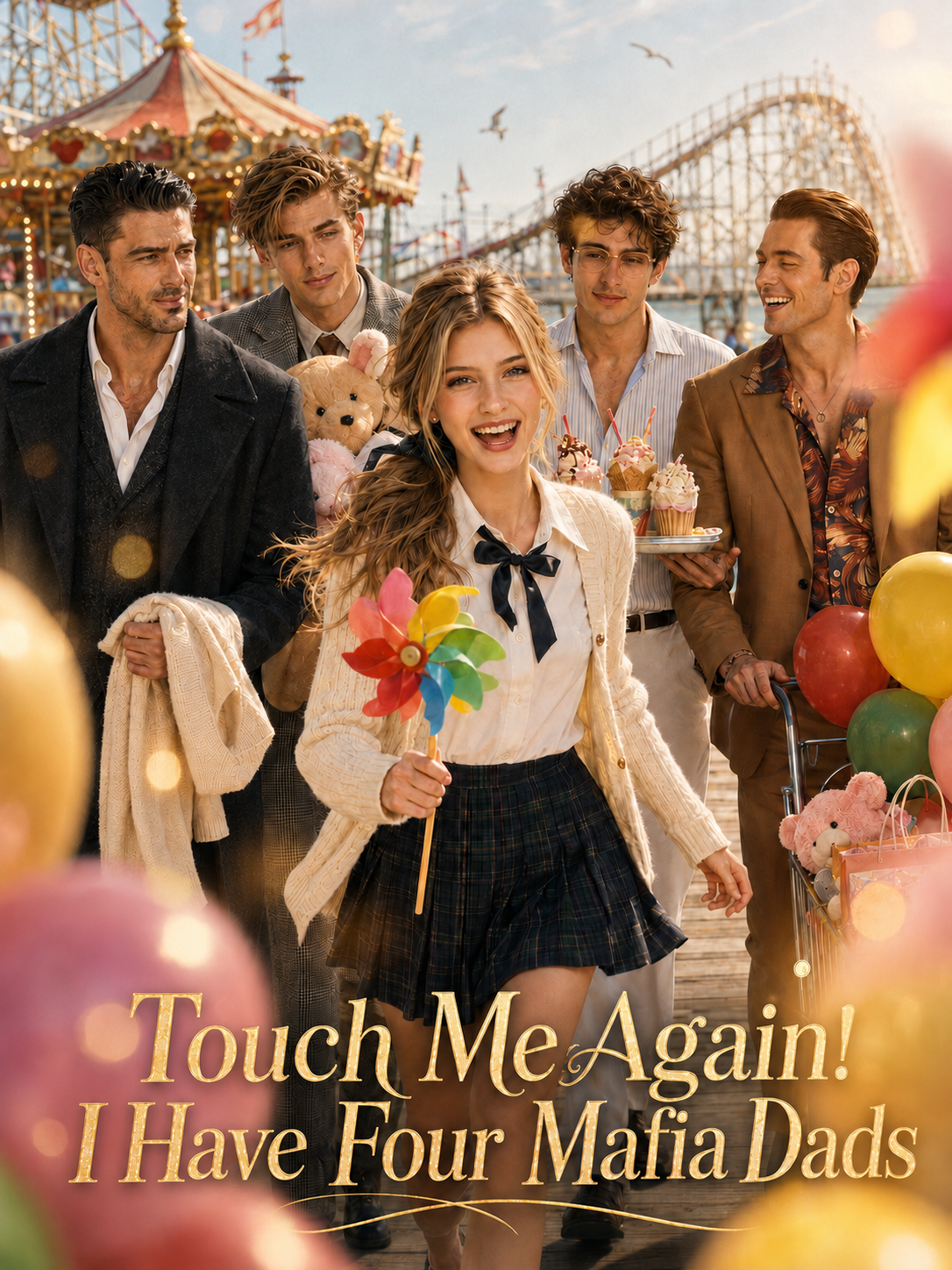 Touch Me Again! I Have Four Mafia Dads afişi