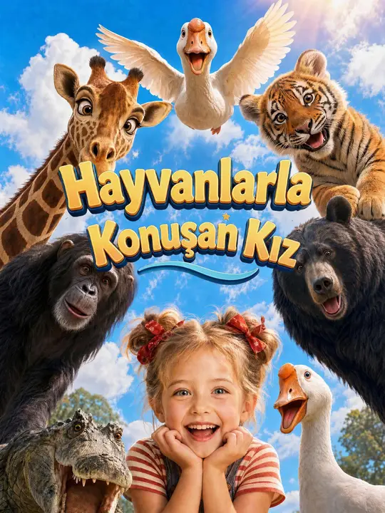 Hayvanlarla Konuşan Kız afişi
