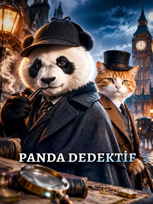 Panda Dedektif afişi