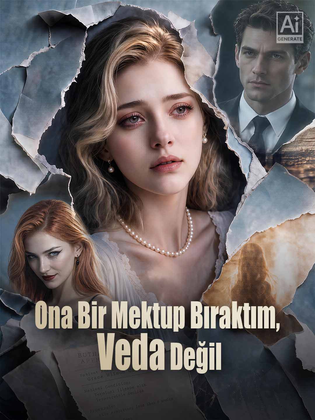 Ona Bir Mektup Bıraktım, Veda Değil afişi