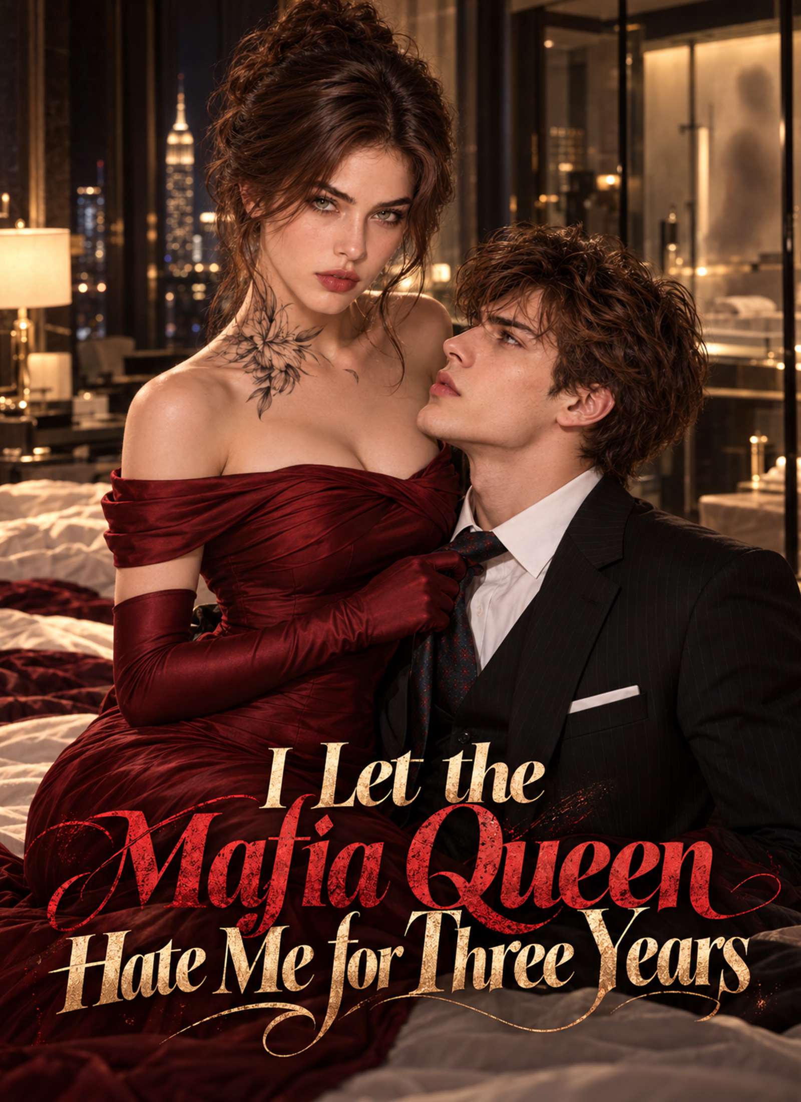 I Let the Mafia Queen Hate Me for Three Years (Mafya Kraliçesinin Benden Üç Yıl Nefret Etmesine İzin Verdim) afişi
