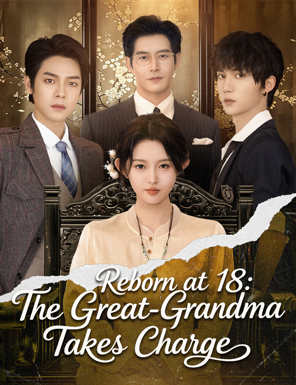 Reborn at 18: The Great-Grandma Takes Charge (18'de Yeniden Doğmak: Büyük-Büyükanne Kontrolü Ele Alıyor) afişi