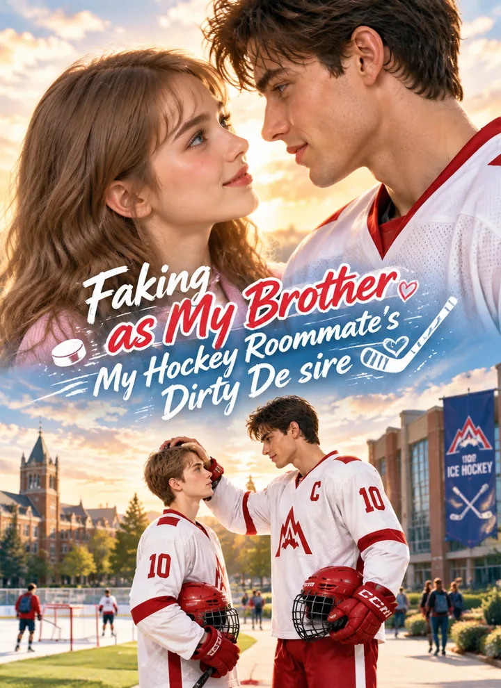 Faking as My Brother: My Hockey Roommate's Dirty Desire afişi