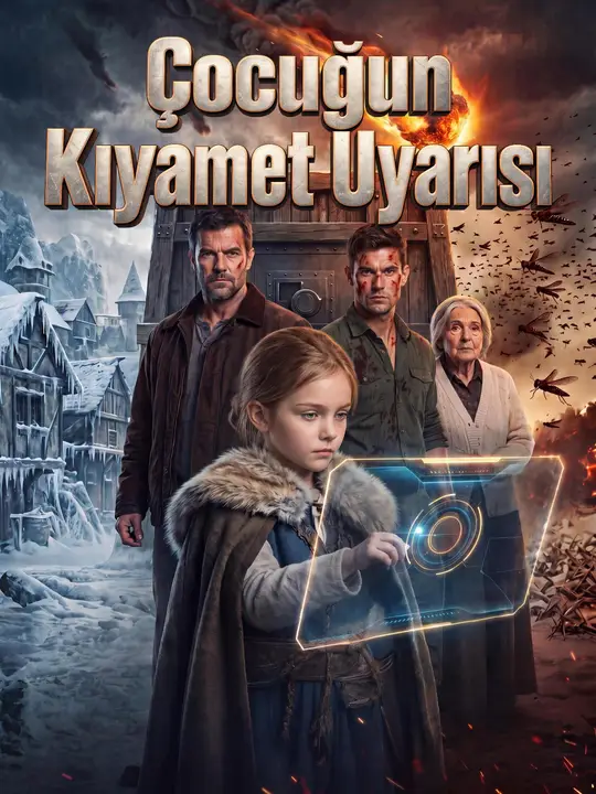 Çocuğun Kıyamet Uyarısı afişi