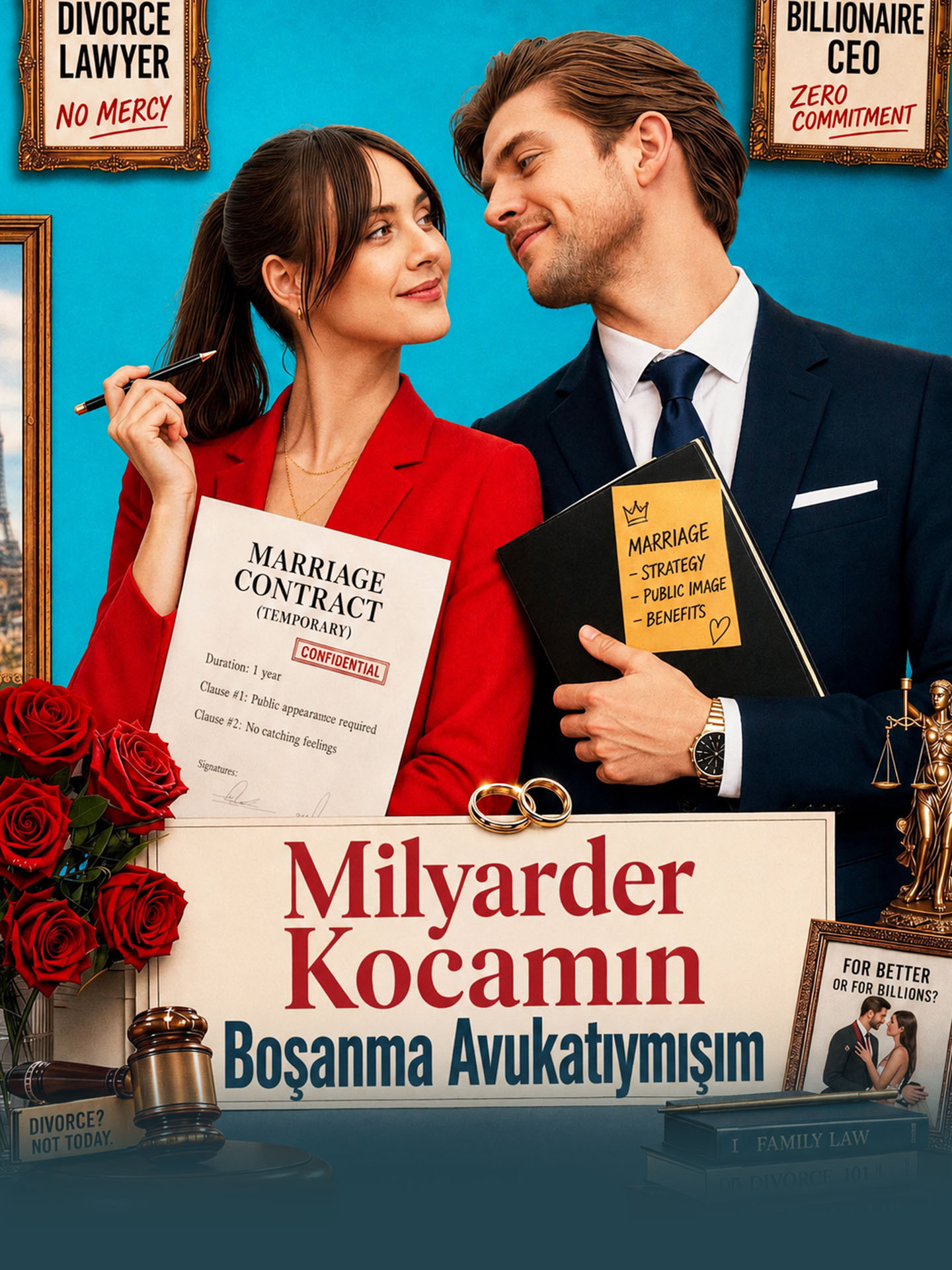 Milyarder Kocamın Boşanma Avukatıymışım afişi