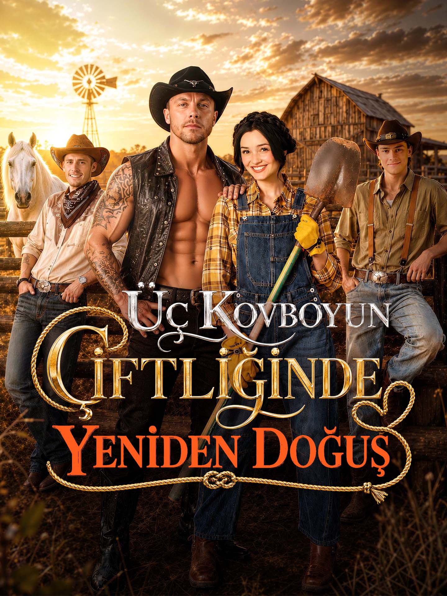 Üç Kovboyun Çiftliğinde Yeniden Doğuş afişi