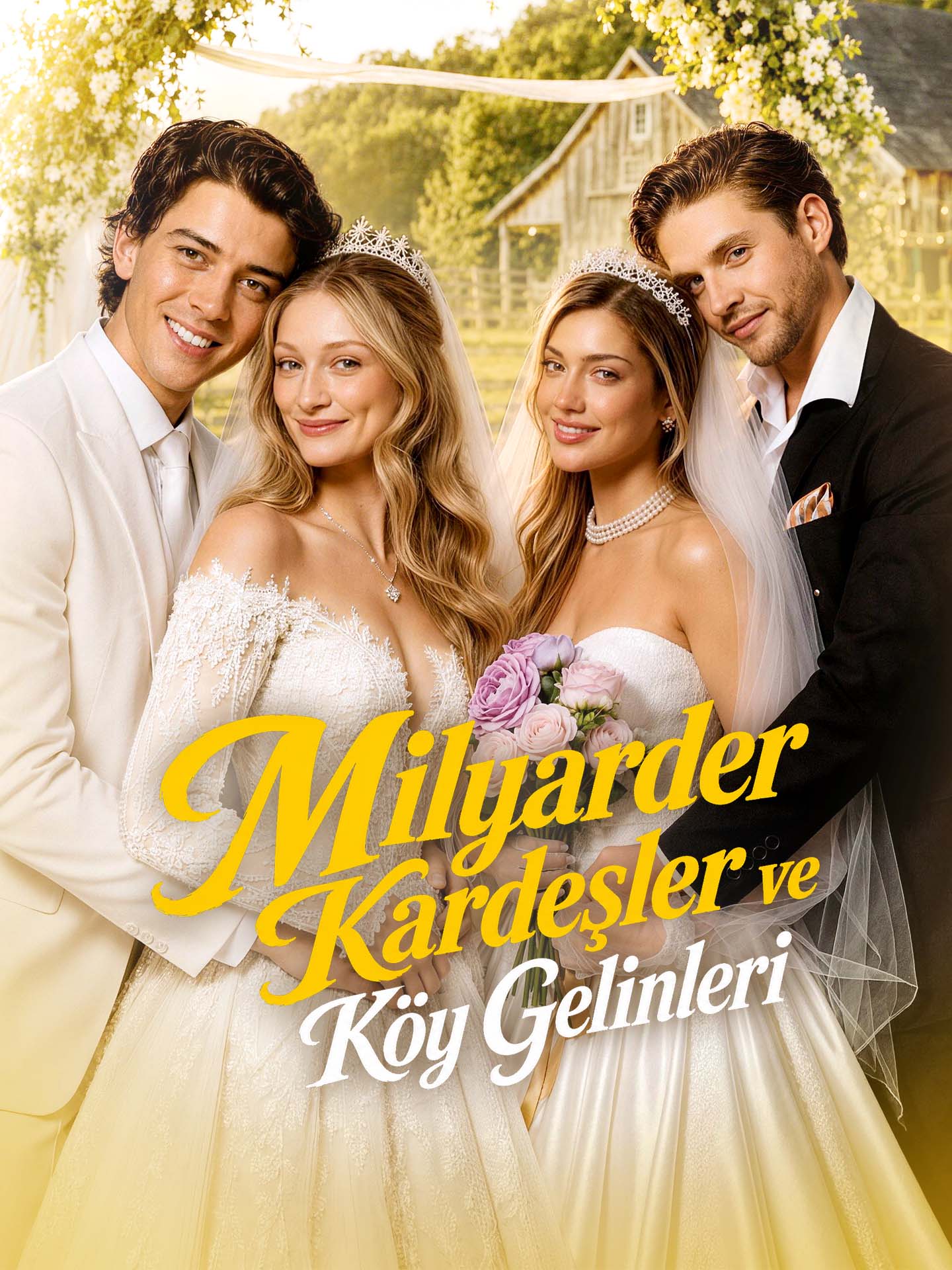 Milyarder Kardeşler ve  Köy Gelinleri afişi